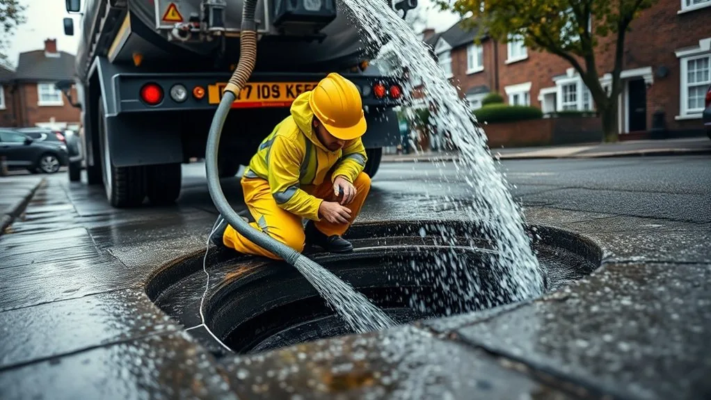 Drainage services in West Kingsdown