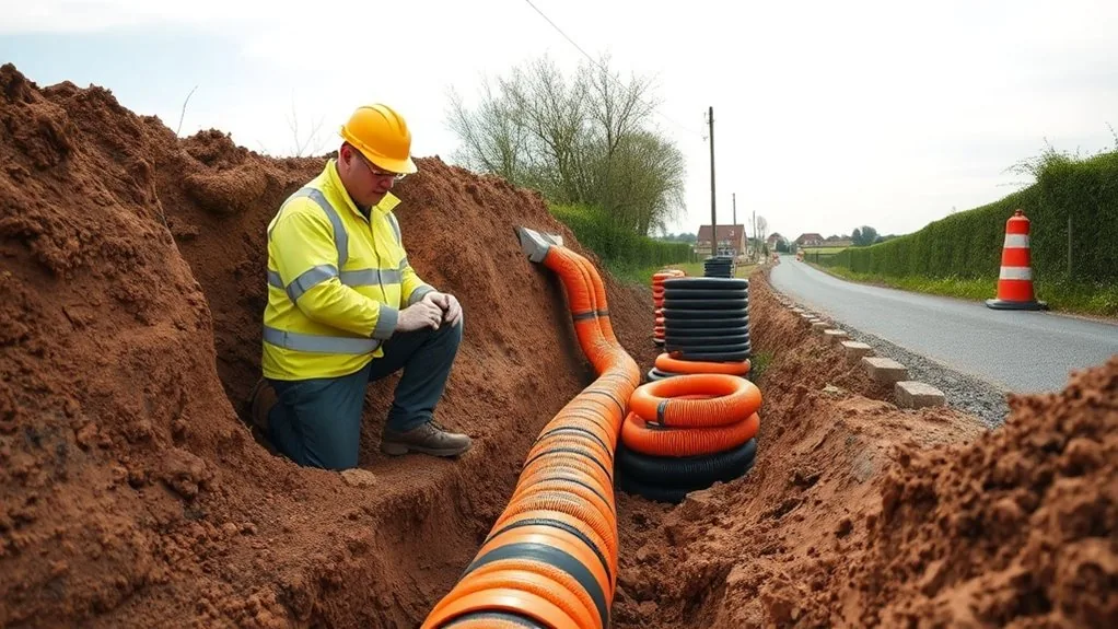 Electric Ducting Installation in West Kingsdown | Power Supply Cable Ducting