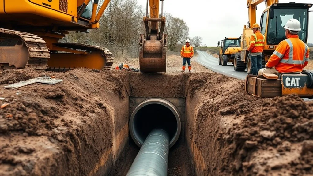 Pipe Ramming in West Kingsdown | Driving Pipes Under Roads, Walls & Buildings